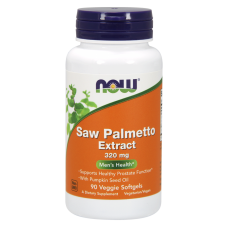 Витамины NOW Saw Palmetto 320 мг 90 капсул