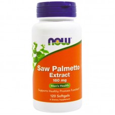 Витамины NOW Saw Palmetto 160 мг 120 капсул