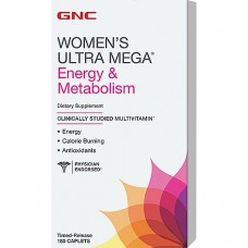 Витамины для женщин GNC Women's Ultra Mega Energy and Metabolism 180 таблеток