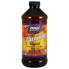Жиросжигатель NOW L-Carnitine Liquid 3000 mg 473 мл Цитрус