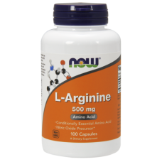 Предтренировочный комплекс NOW Arginine 500 мг 100 капсул