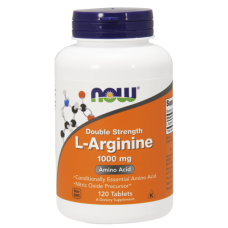Предтренировочный комплекс NOW L-Arginine 1000 mg 120 таблеток