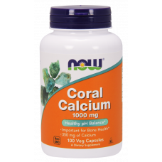 Препарат на основе кораллового кальция NOW Coral Calcium Plus 100 капсул