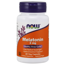 Витамины NOW Melatonin 3 мг 60 капсул