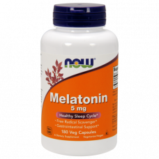Витамины NOW Melatonin 5 мг 180 капсул