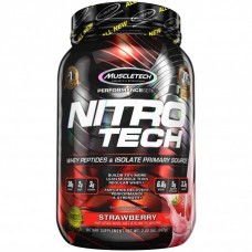 Протеин MuscleTech Nitro Tech 907 грамм Клубника