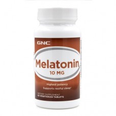 Препарат для улучшения качества сна GNC Melatonin 10 60 таблеток