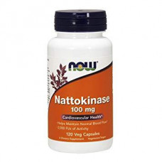 Антикоагулянт NOW Foods Nattokinase 100 мг 120 капсул
