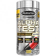 Бустер тестостерона MuscleTech AlphaTest 120 капсул