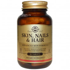 Витамины для кожи, ногтей и волос Solgar Skin, Nails and Hair 60 таблеток