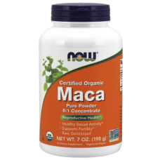 Экстракт органической Мака NOW Foods Organic Maca Pure Powder 198 грамм Без вкуса