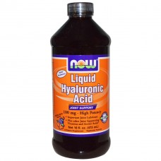 Препарат для восстановления суставов и связок NOW Foods Liquid Hyaluronic Acid 100 мг 473 мл Ягодный