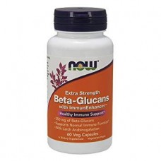 Препарат для укрепления иммунитета NOW Foods Beta-Glucans with ImmunEenhancer 250 мг 60 капсул