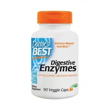 Сбалансированный комплекс ферментов и энзимов Doctor's Best Digestive Enzymes 90 капсул