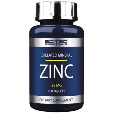Чистый источник цинка Scitec Essentials Zinc 100 таблеток