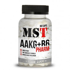 Бустер азота MST Nutrition AAKG B6 Pharm 120 капсул