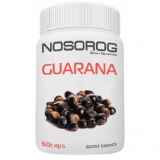 Предтренировочный комплекс Nosorog Nutrition Guarana 60 капсул