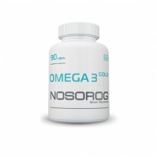 Комплекс незаменимых жирных кислот Nosorog Nutrition Omega 3 Gold 90 капсул
