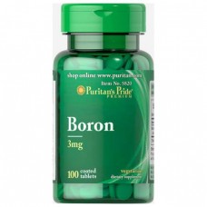 Минеральный комплекс Puritan's Pride Boron 3 мг 100 таблеток