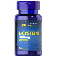 Витамины Puritan's Pride L-Cysteine 500 мг 50 капсул