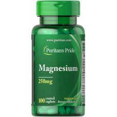 Минеральный комплекс Puritan's Pride Magnesium 250 мг 100 капсул