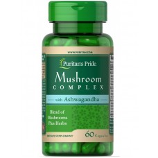 Антиоксидант Puritan's Pride Mushroom Complex 60 капсул