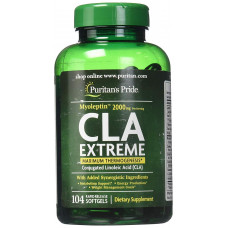 Препарат для поддержки метаболизма Puritan's Pride Myoleptin CLA Extreme 104 капсул