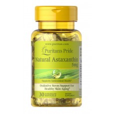 Антиоксидант Puritan's Pride Natural Astaxanthin 5 мг 30 капсул