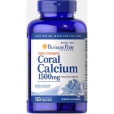 Витамины Puritan's Pride Triple Strength Coral Calcium 1500 мг 120 капсул
