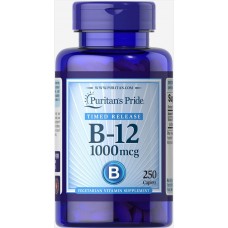 Витамины Puritan's Pride Vitamin B 12 1000 мкг 250 таблеток