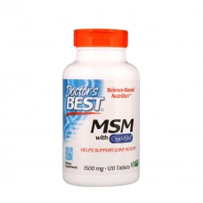 Препарат для восстановления суставов и связок Doctor's BEST Best MSM 1500 120 таблеток