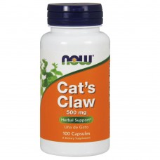 Иммуномодулятор и антиоксидант NOW Cat`s Claw 500 mg 100 капсул