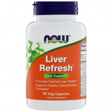 Препарат для очистки и восстановления печени NOW Liver Refresh 90 капсул