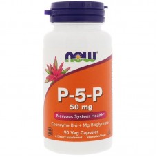 Витамины NOW P-5-P 50 mg 90 капсул