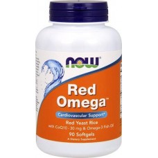 Комплекс незаменимых жирных кислот NOW Red Omega 90 капсул