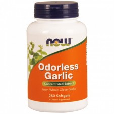 Экстракт чеснока NOW Odorless Garlic 250 капсул