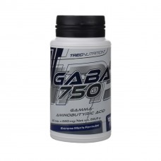 Активный стимулятор гормона роста TREC nutrition GABA 750 60 капсул