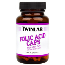 Минеральный комплекс Twinlab Folic Acid Caps 100 капсул