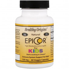 Природная защита иммунитета для детей Healthy Origins EpiCor 125 мг 60 капсул