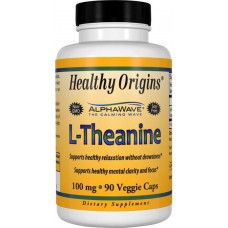 Аминокислота Healthy Origins L-Theanine 100 мг 90 капсул