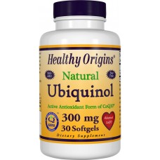 Убихинол Healthy Origins Ubiquinol 300 мг 30 капсул