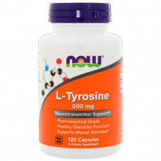 Аминокислота Now Foods L-Tyrosine 500 мг 120 капсул