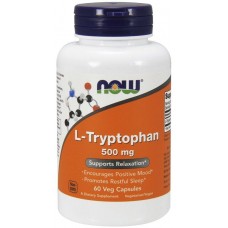 Антидепрессант Now Foods L-Tryptophan 500 мг 60 капсул
