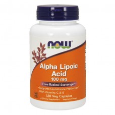 Альфа-липоевая кислота Now Foods Alpha Lipoic Acid 100 мг 120 капсул