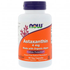 Антиоксидант Now Foods Astaxanthin 4 мг 90 капсул