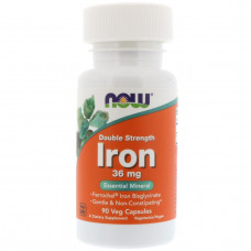 Минеральный комплекс Now Foods Iron 36 мг 90 капсул