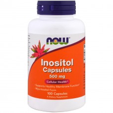 Препарат для контроля сахара в крови Now Foods Inositol 500 мг 100 капсул