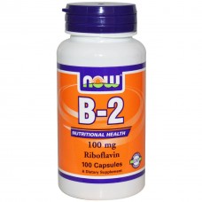 Рибофлавин Now Foods B-2 100 мг 100 капсул
