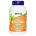 Препарат для поддержки работы организма Now Foods Spirulina 1000 мг 120 таблеток