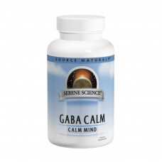 Активный стимулятор гормона роста Source Naturals Serene Science GABA 60 таблеток